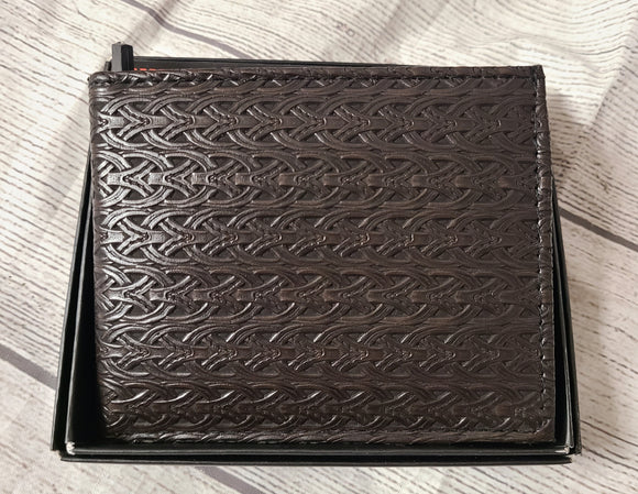 brown horseshoe wallet