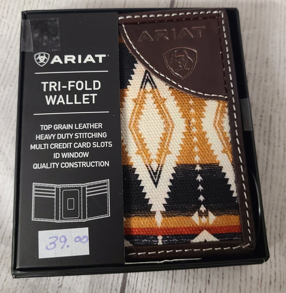 ARIAT TRIFOLD SOUTHWEST DIAMOND - ACCESSORIES WALLET - A3559502