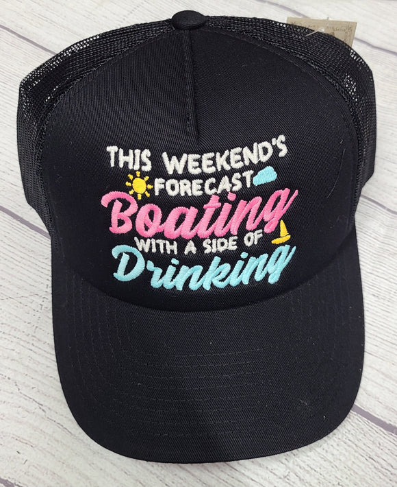 this weekends forecast boating with a side of drinking