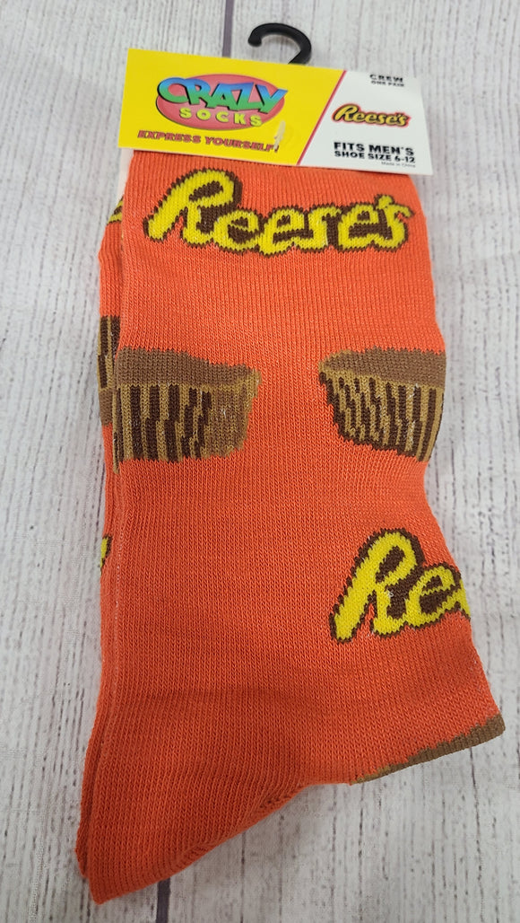 crazy socks- reese's