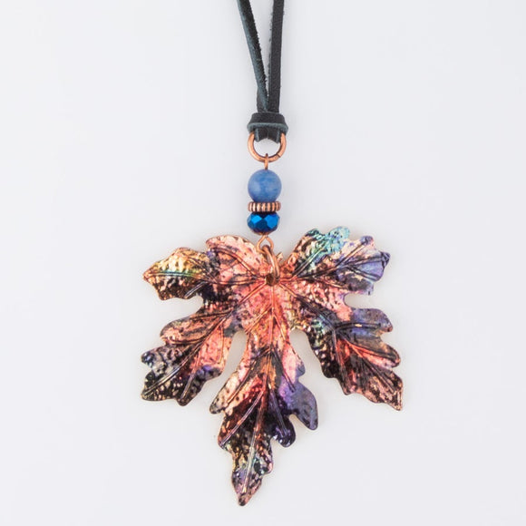 Eisley Maple Leaf Pendant Necklace