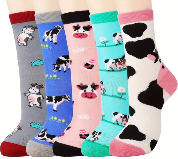 cow socks