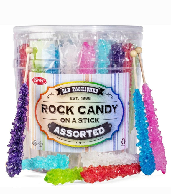 rock candy on a stick