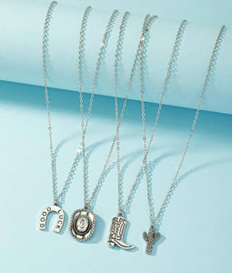 western theme necklace