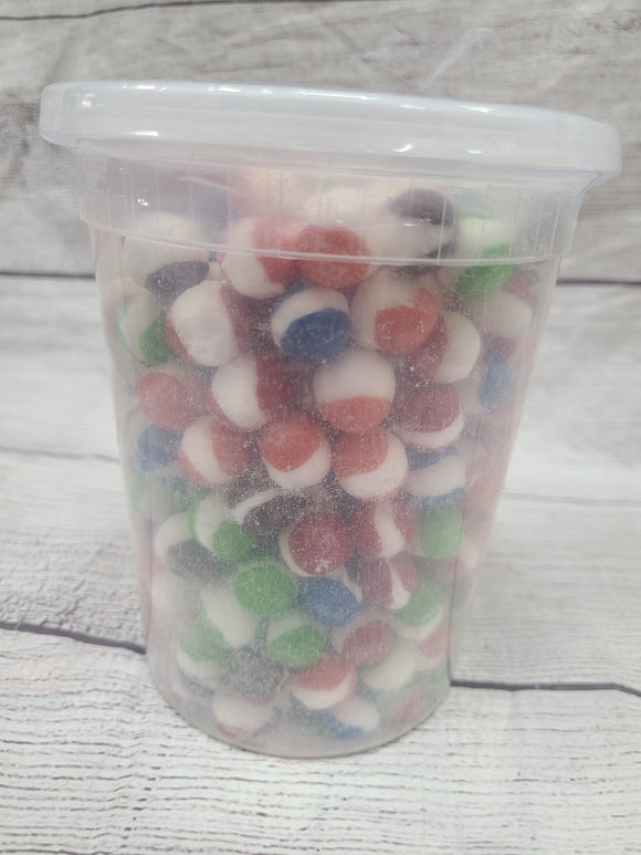 freeze dried candy in 32oz containers