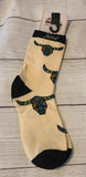 Montana West Longhorn Collection Coffee Classic Crew Sock #SK-004