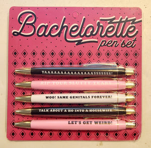 Bachelorette pen set