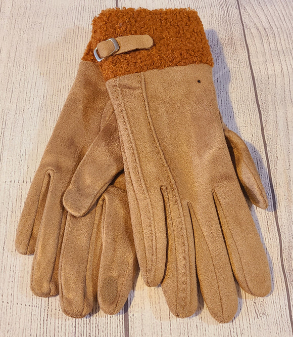 super soft leather look alike gloves