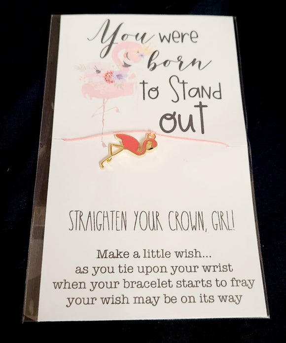 you were born to stand out bracelet