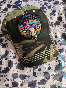 camo heifer hat