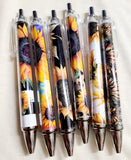 sunflower ink pen