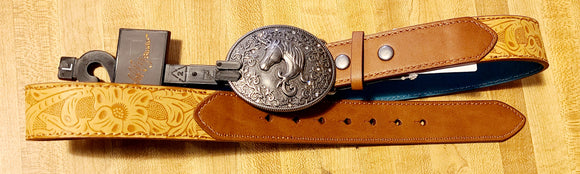 little girld unicorn belt buckle belt