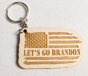 lets go brandon keychain