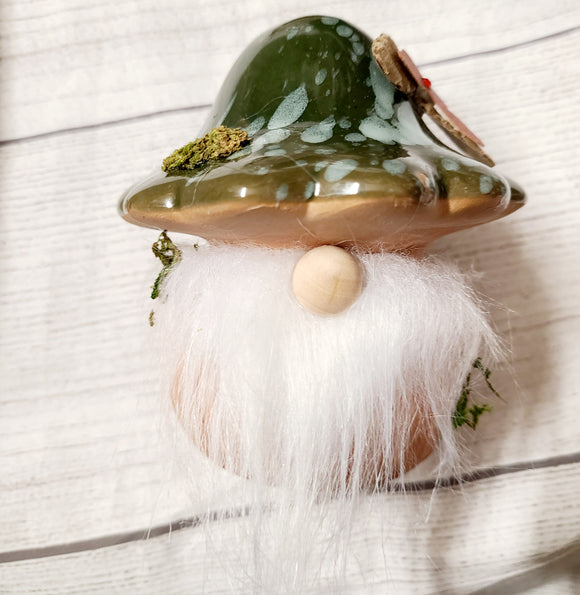 clay mushroom gnome