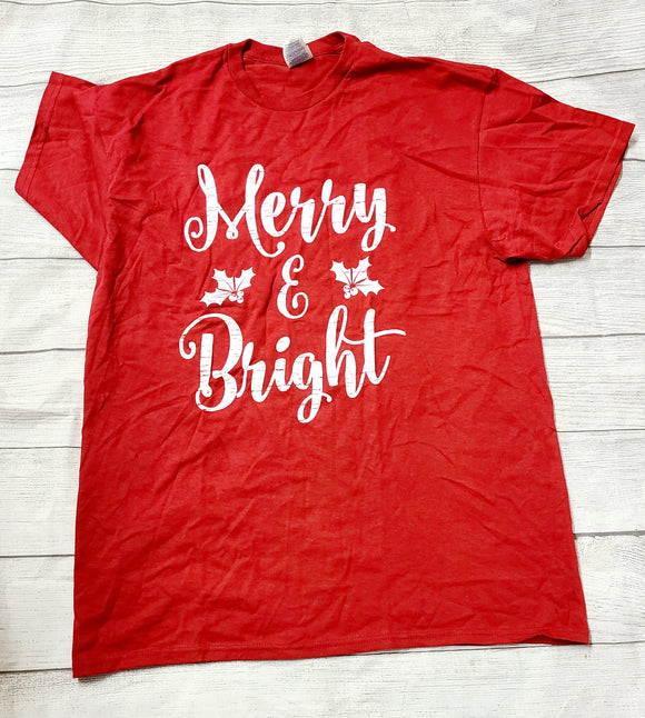 merry and bright shirt