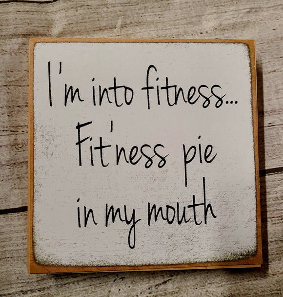 im into fitness, fitness pie in my mouth block