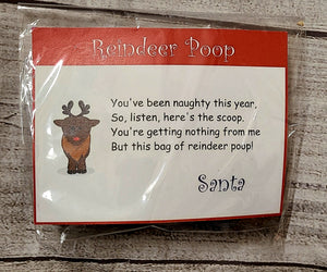 reindeer poop soap