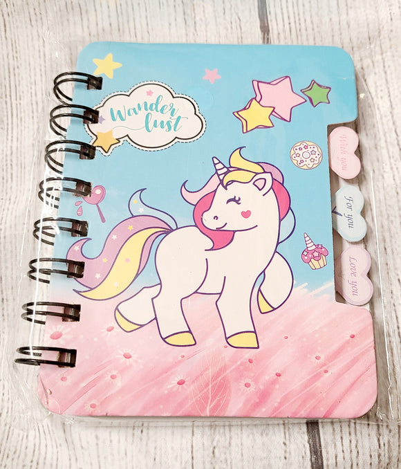 girls unicorn notebook