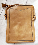 crossbody studded phone holder purse