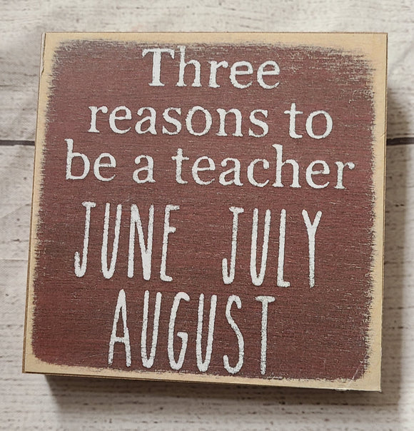 three reasons to be a teacher