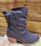 gypsy jazz- desiree boot taupe (chocolate color)