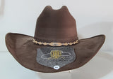 guzmo chocolate brown cowboy hat