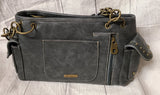 black- MW856G-8085 Montana West Aztec Collection Concealed Carry Satchel