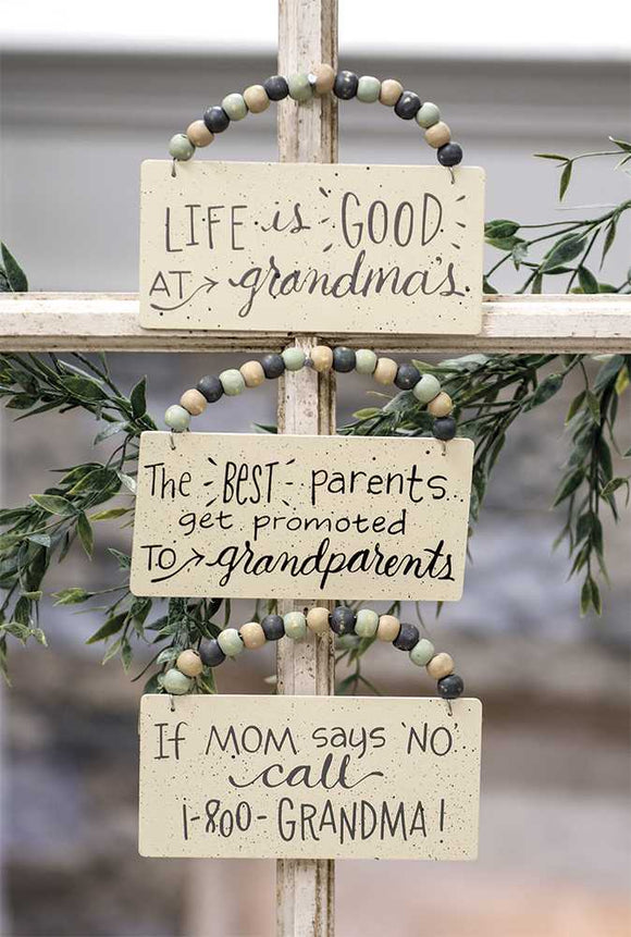 wooden grandma signs