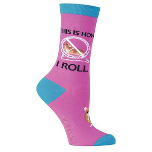 this is how i roll hamster sock