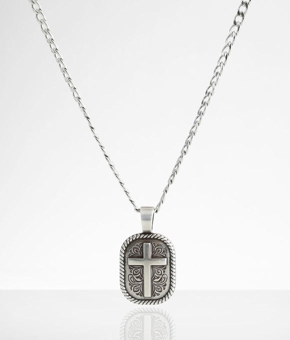 twister mens cross necklace 32160