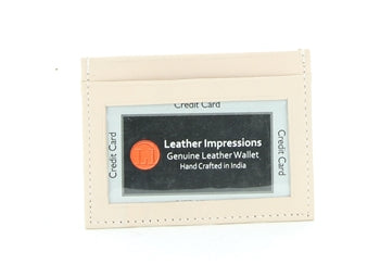 Lambskin Card Case with I.D. Window Style : BCC402A Pink