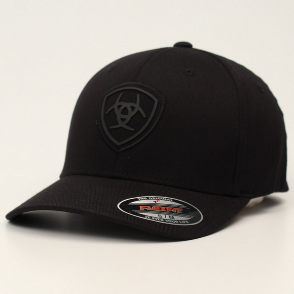 ARIAT
ARIAT FLEXFIT BLACK SHIELD LOGO - HATS CAP - 1512401