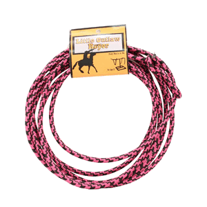 little kids pink and black rope