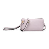 cool pink- kendall crossbody wallet