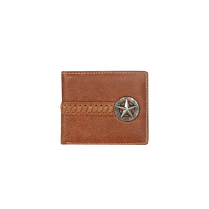 Genuine Leather Lonestar Collection Men's Wallet mws-w024br