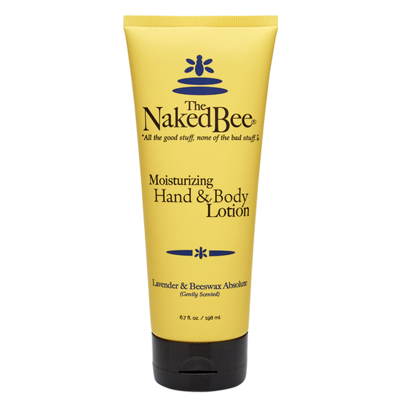 naked bee 6.7 oz. Lavender & Beeswax Absolute Hand & Body Lotion