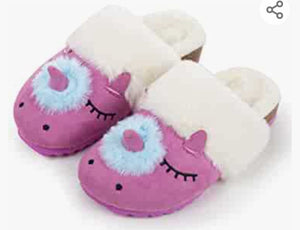 little kids unicorn slipper