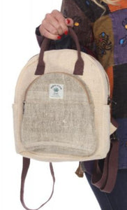 cotton hemp backpack