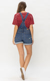 judy blue- destroy and double cuff shorts overall 150221