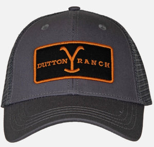 yellowstone dutton ranch patch hat