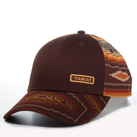 ARIAT SOUTHWEST BROWN CAP - HATS CAP - A300062502