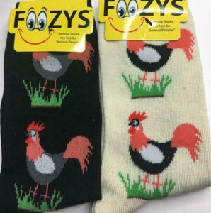 rooster sock
