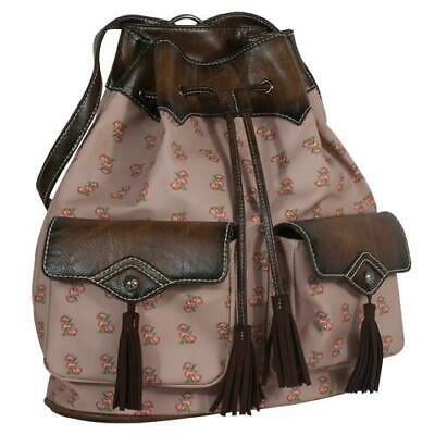 Catchfly Western Womens Purse Backpack Emily Flowers Tan 2025636
