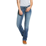 Ariat R.E.A.L. Mid Rise Stretch Presley Stackable Straight Leg Jean 10030253