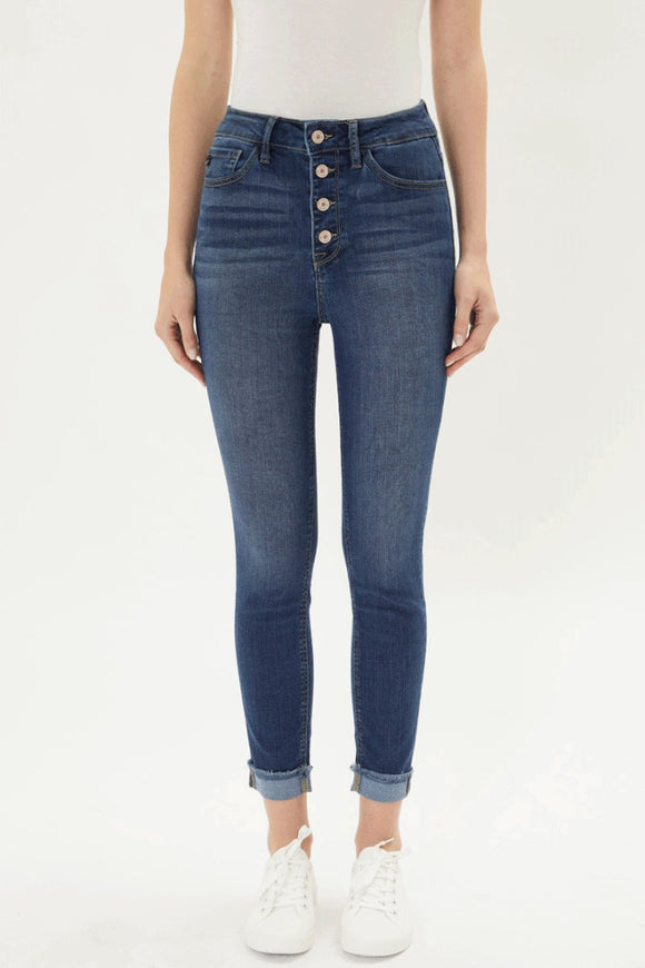 Ollie High Rise Ankle Skinny Jeans kc8568d