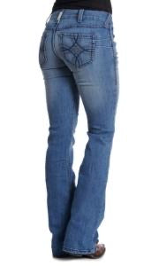 10027714 Ariat Women's R.E.A.L. Mid Rise Stretch Shawna Boot Cut Jean