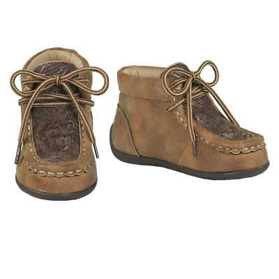 DBL Barrel Child Shoes Jed Kids Boys Casual Lace Up Brown 4441908