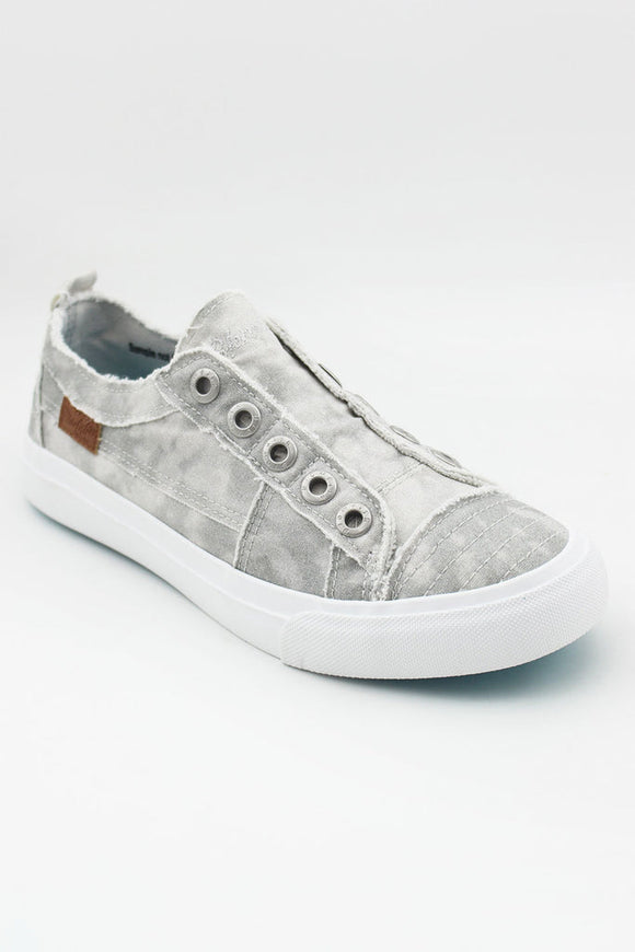 Blowfish Shoes Play Harmony Dye Slip-On Sneakers for Women in Grey