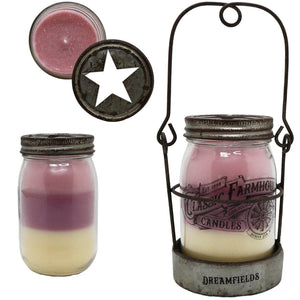 Dreamfields 14 oz 3 Layer Jar Candle